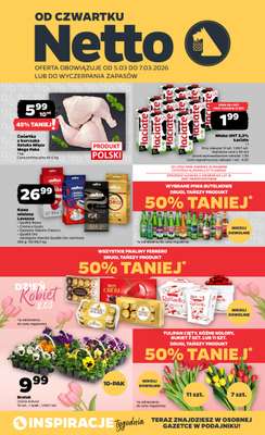 Netto - gazetka promocyjna Gazetka  do soboty 07.03