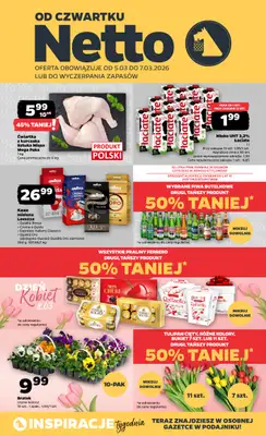 Netto - gazetka promocyjna Gazetka  do soboty 07.03
