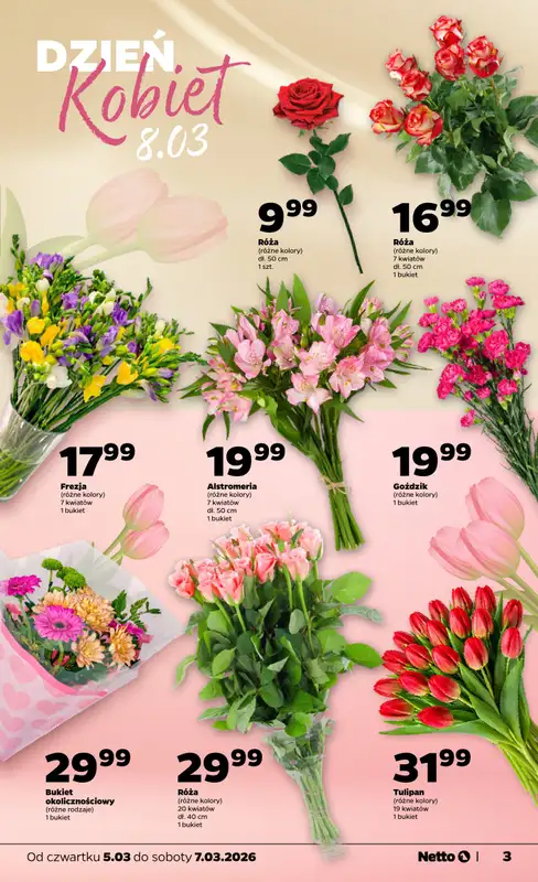 Netto - gazetka promocyjna Gazetka  do soboty 07.03 - strona 3