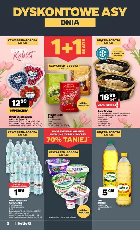Netto - gazetka promocyjna Gazetka  do soboty 07.03 - strona 2