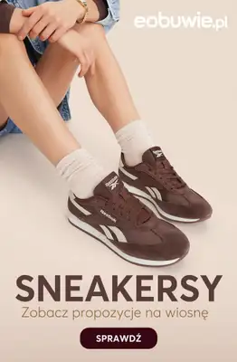eobuwie.pl - gazetka promocyjna Sneakersy damskie na wiosnę od soboty 28.02 