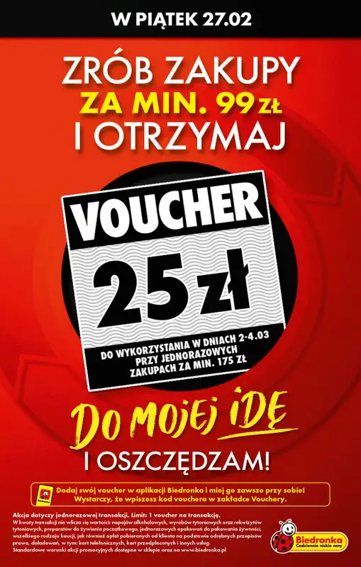 Biedronka - gazetka promocyjna Tani weekend w Biedronce   - strona 3