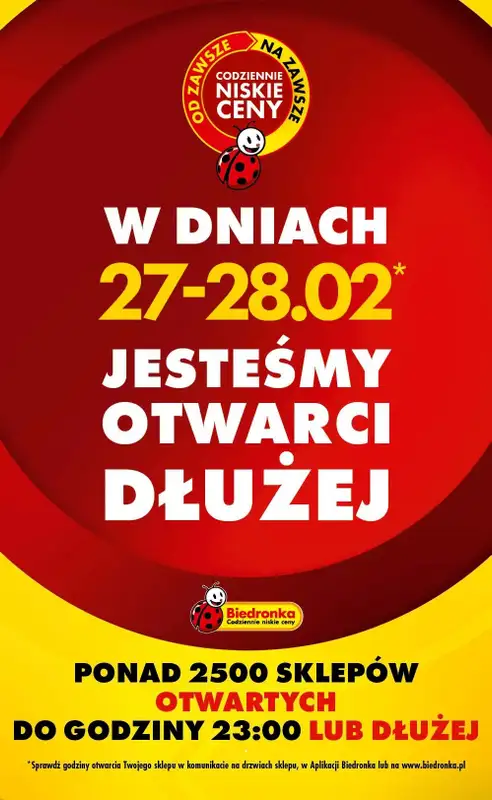 Biedronka - gazetka promocyjna Tani weekend w Biedronce od piątku 27.02 do soboty 28.02 - strona 10