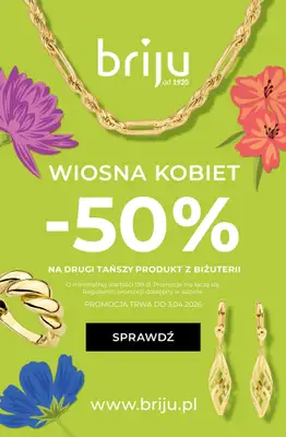 Briju - gazetka promocyjna Gazetka: Dzień Kobiet od soboty 28.02 do piątku 03.04