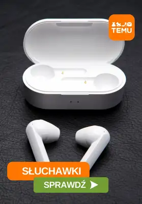 Temu - gazetka promocyjna Słuchawki bezprzewodowe od piątku 27.02 