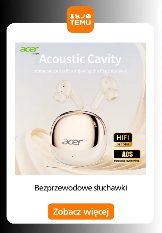 Temu - gazetka promocyjna Słuchawki bezprzewodowe od piątku 27.02  - strona 2