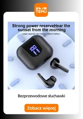 Temu - gazetka promocyjna Słuchawki bezprzewodowe od piątku 27.02  - strona 9