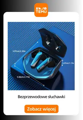 Temu - gazetka promocyjna Słuchawki bezprzewodowe od piątku 27.02  - strona 4