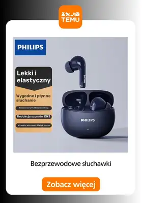 Temu - gazetka promocyjna Słuchawki bezprzewodowe od piątku 27.02  - strona 5