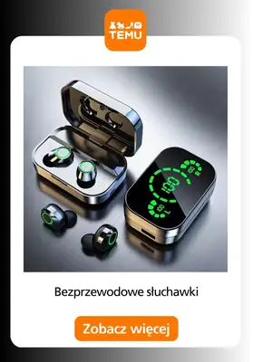 Temu - gazetka promocyjna Słuchawki bezprzewodowe od piątku 27.02  - strona 3