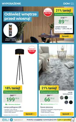 ERLI - gazetka promocyjna Dom i ogród taniej – czas na zmiany! od piątku 27.02 do niedzieli 01.03 - strona 2