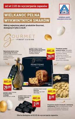 Aldi - gazetka promocyjna Wielkanoc pełna wykwintnych smaków! od poniedziałku 02.03 do soboty 07.03