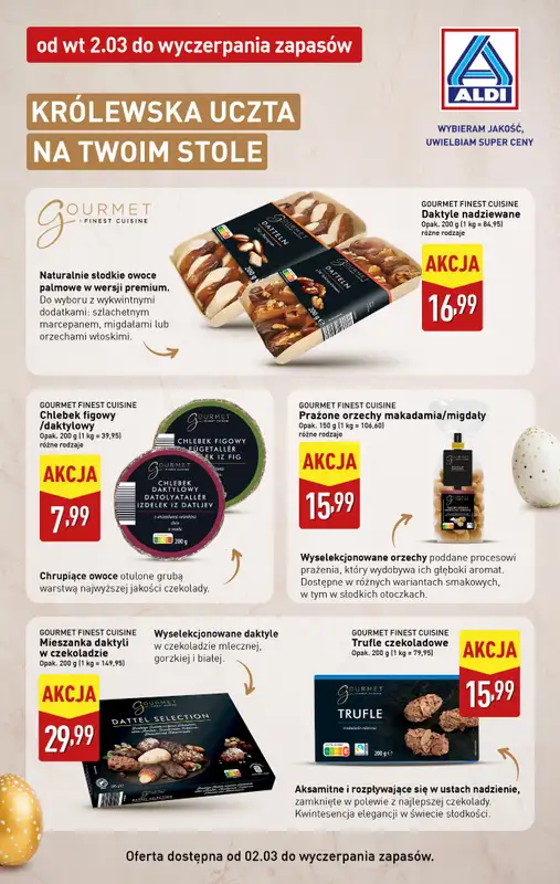 Aldi - gazetka promocyjna Wielkanoc pełna wykwintnych smaków! od poniedziałku 02.03 do soboty 07.03 - strona 5