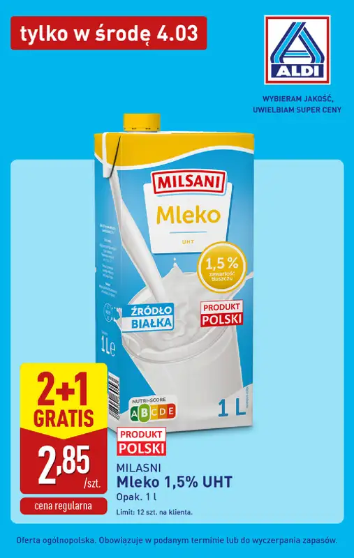 Aldi - gazetka promocyjna Tylko w środę! od środy 04.03 do środy 04.03 - strona 4