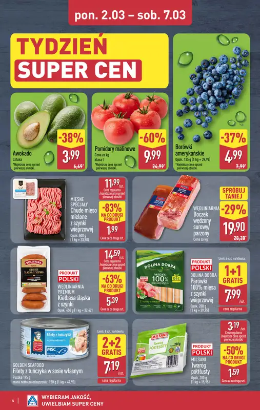 Aldi - gazetka promocyjna Weekend super cen w Aldi! od czwartku 05.03 do soboty 07.03 - strona 4
