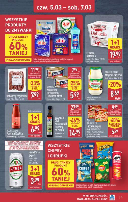 Aldi - gazetka promocyjna Weekend super cen w Aldi! od czwartku 05.03 do soboty 07.03 - strona 9