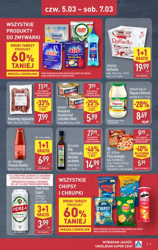 Aldi - gazetka promocyjna Weekend super cen w Aldi! od czwartku 05.03 do soboty 07.03 - strona 9