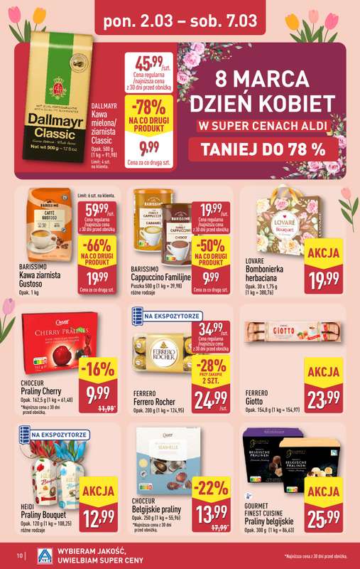 Aldi - gazetka promocyjna Weekend super cen w Aldi! od czwartku 05.03 do soboty 07.03 - strona 10