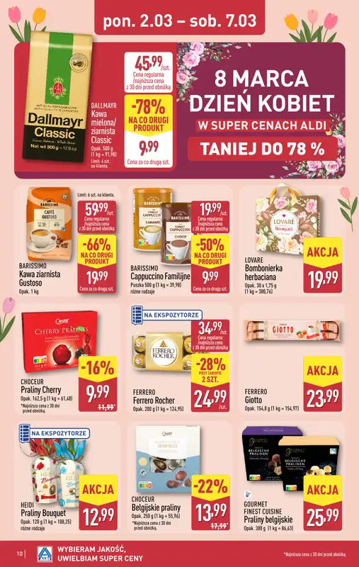 Aldi - gazetka promocyjna Weekend super cen w Aldi! od czwartku 05.03 do soboty 07.03 - strona 10