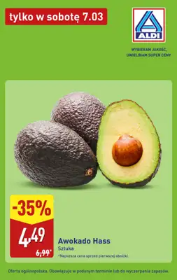 Aldi - gazetka promocyjna Tylko w sobotę! od soboty 07.03 do soboty 07.03 - strona 4