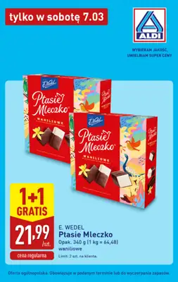 Aldi - gazetka promocyjna Tylko w sobotę! od soboty 07.03 do soboty 07.03 - strona 3