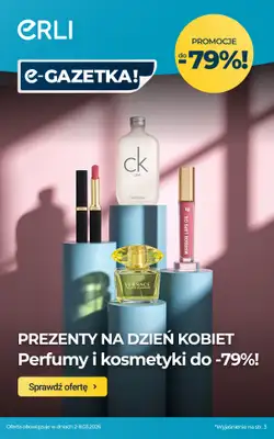 ERLI - gazetka promocyjna Pomysły na Dzień Kobiet do -79%! od poniedziałku 02.03 do niedzieli 08.03