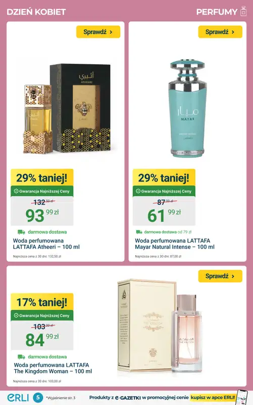 ERLI - gazetka promocyjna Pomysły na Dzień Kobiet do -79%! od poniedziałku 02.03 do niedzieli 08.03 - strona 5
