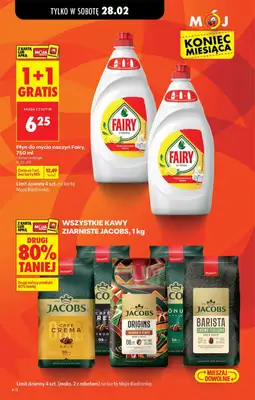 Biedronka - gazetka promocyjna Koniec miesiąca, tylko 28.02 od soboty 28.02 do soboty 28.02