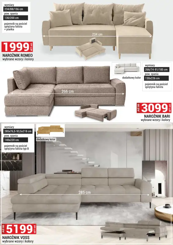 Merkury Market - gazetka promocyjna Meble, wypoczynki, materace od niedzieli 01.03 do wtorku 31.03 - strona 8