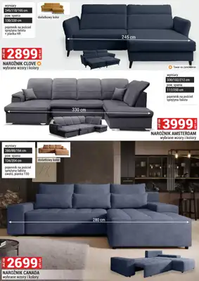 Merkury Market - gazetka promocyjna Meble, wypoczynki, materace od niedzieli 01.03 do wtorku 31.03 - strona 10