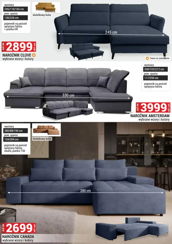 Merkury Market - gazetka promocyjna Meble, wypoczynki, materace od niedzieli 01.03 do wtorku 31.03 - strona 10