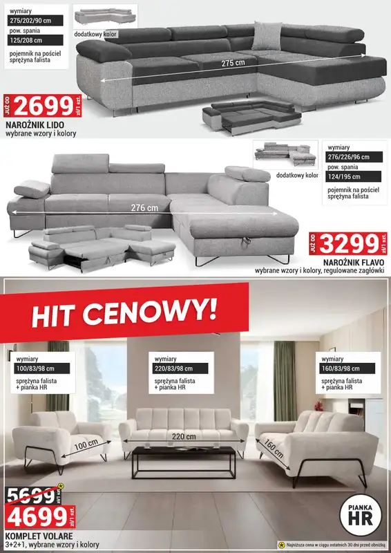 Merkury Market - gazetka promocyjna Meble, wypoczynki, materace od niedzieli 01.03 do wtorku 31.03 - strona 5