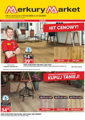 Merkury Market - gazetka promocyjna Gazetka od niedzieli 01.03 do wtorku 31.03