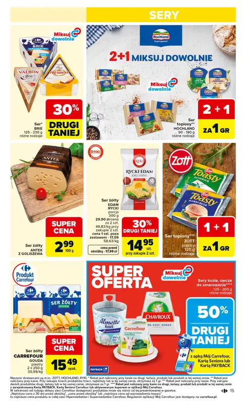 Carrefour - gazetka promocyjna Gazetka Carrefour od poniedziałku od poniedziałku 02.03 do soboty 07.03 - strona 17