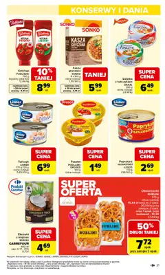 Carrefour - gazetka promocyjna Gazetka Carrefour od poniedziałku od poniedziałku 02.03 do soboty 07.03 - strona 23