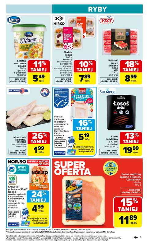 Carrefour - gazetka promocyjna Gazetka Carrefour od poniedziałku od poniedziałku 02.03 do soboty 07.03 - strona 11