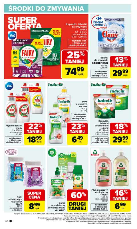 Carrefour - gazetka promocyjna Gazetka Carrefour od poniedziałku od poniedziałku 02.03 do soboty 07.03 - strona 34