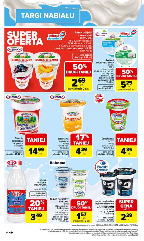 Carrefour - gazetka promocyjna Gazetka Carrefour od poniedziałku od poniedziałku 02.03 do soboty 07.03 - strona 18