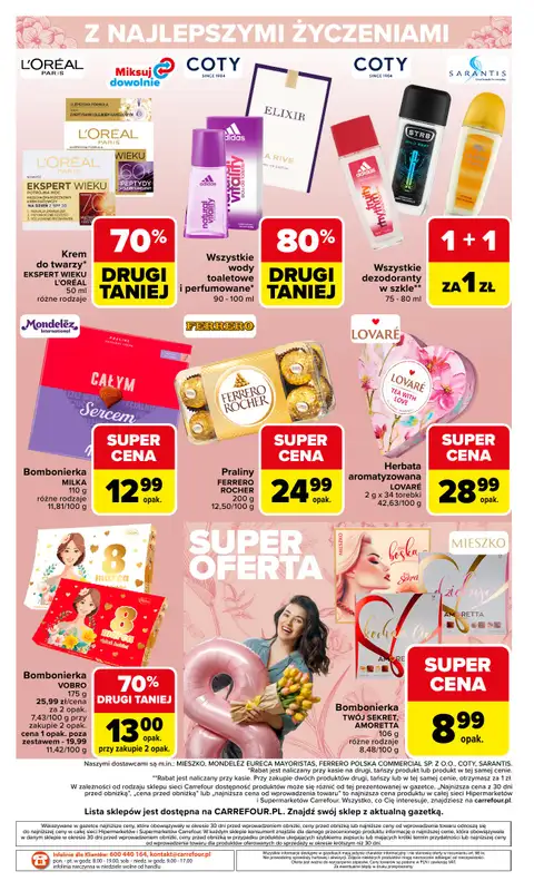 Carrefour - gazetka promocyjna Gazetka Dzień Kobiet od poniedziałku 02.03 do soboty 07.03 - strona 6