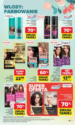 Carrefour - gazetka promocyjna Gazetka Hity dla urody od poniedziałku 02.03 do soboty 14.03 - strona 13
