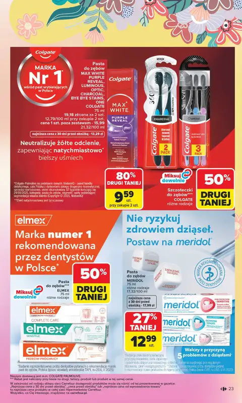 Carrefour - gazetka promocyjna Gazetka Hity dla urody od poniedziałku 02.03 do soboty 14.03 - strona 23