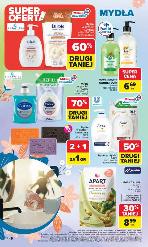 Carrefour - gazetka promocyjna Gazetka Hity dla urody od poniedziałku 02.03 do soboty 14.03 - strona 22