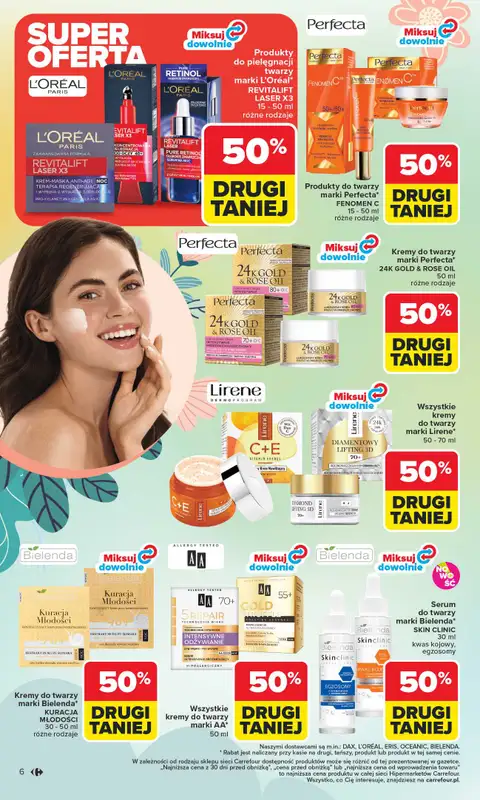 Carrefour - gazetka promocyjna Gazetka Hity dla urody od poniedziałku 02.03 do soboty 14.03 - strona 6