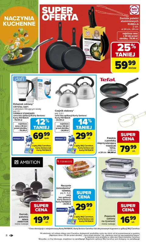 Carrefour - gazetka promocyjna Gazetka Łap super okazje od poniedziałku od poniedziałku 02.03 do soboty 14.03 - strona 8