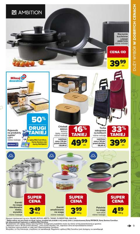 Carrefour - gazetka promocyjna Gazetka Łap super okazje od poniedziałku od poniedziałku 02.03 do soboty 14.03 - strona 9