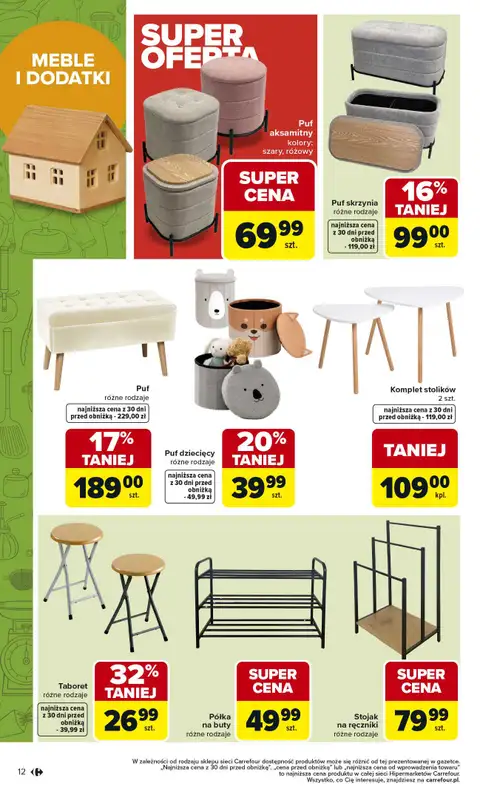 Carrefour - gazetka promocyjna Gazetka Łap super okazje od poniedziałku od poniedziałku 02.03 do soboty 14.03 - strona 12