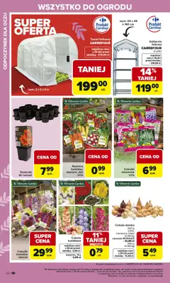 Carrefour - gazetka promocyjna Gazetka Ogród od poniedziałku 02.03 do soboty 04.04 - strona 22