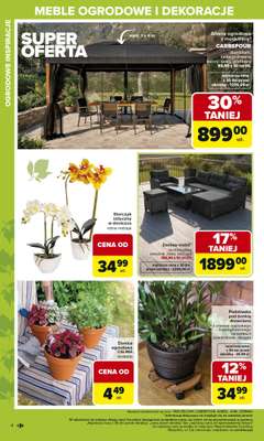 Carrefour - gazetka promocyjna Gazetka Ogród od poniedziałku 02.03 do soboty 04.04 - strona 4