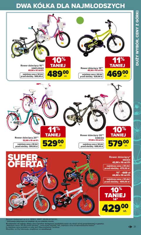 Carrefour - gazetka promocyjna Gazetka Ogród od poniedziałku 02.03 do soboty 04.04 - strona 31