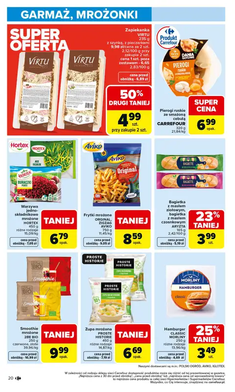 Carrefour Market - gazetka promocyjna Gazetka Carrefour Market od poniedziałku od poniedziałku 02.03 do soboty 07.03 - strona 22